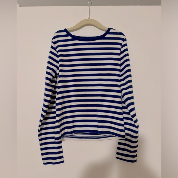 Mini Boden Other - Mini Boden navy striped tee kids 8-9y